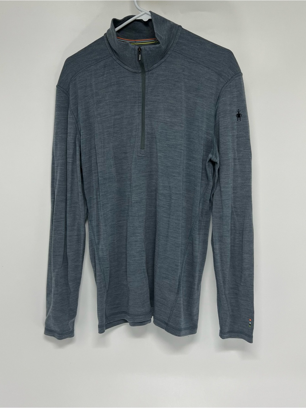 Smartwool men’s 1/4 zip sweater large